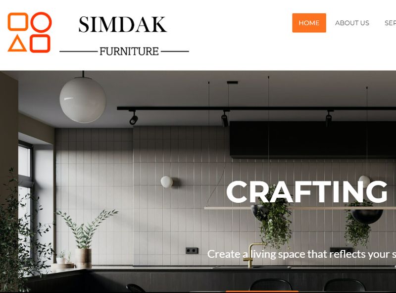 Simdak Furniture website